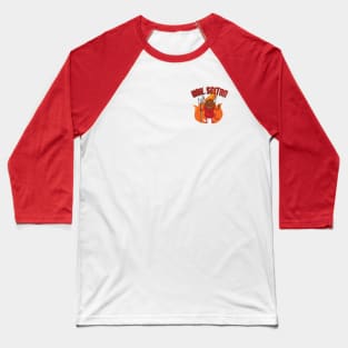 Hail Seitan Small Baseball T-Shirt